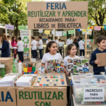 La idea que permite financiar materiales educativos con reciclaje