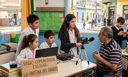 El celular como radio y laboratorio: el proyecto escolar de bajo costo