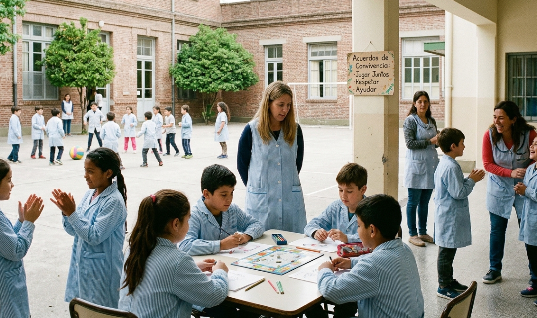 El modelo finlandés de recreo: juegos, supervisión y prevención del bullying