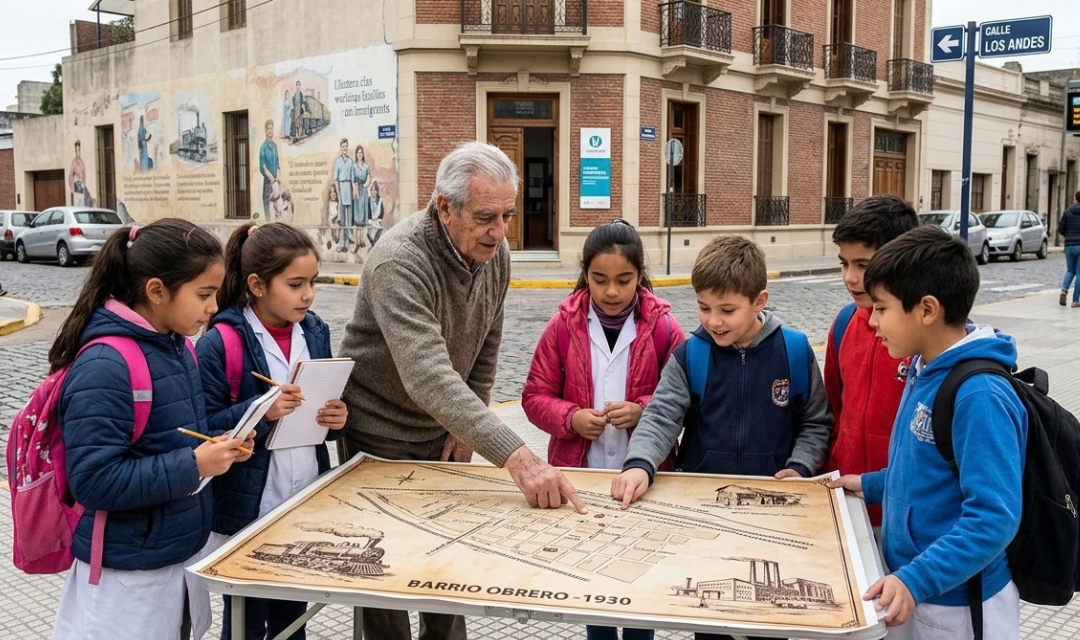 La historia comienza en tu barrio: ideas para enseñar con recursos simples