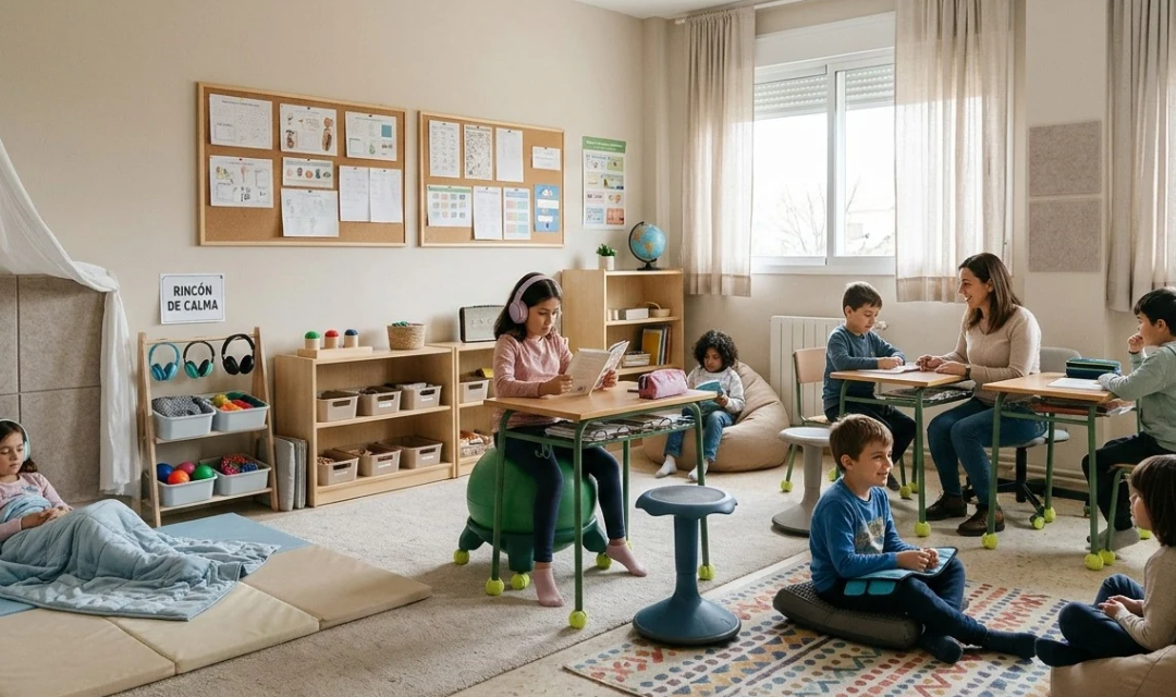 Estrategias sensoriales para mejorar la concentración en clase