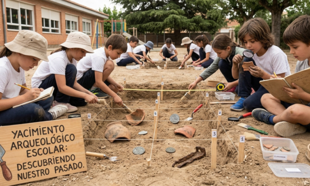 El truco de la arqueología en el patio: cómo enseñar historia en primaria